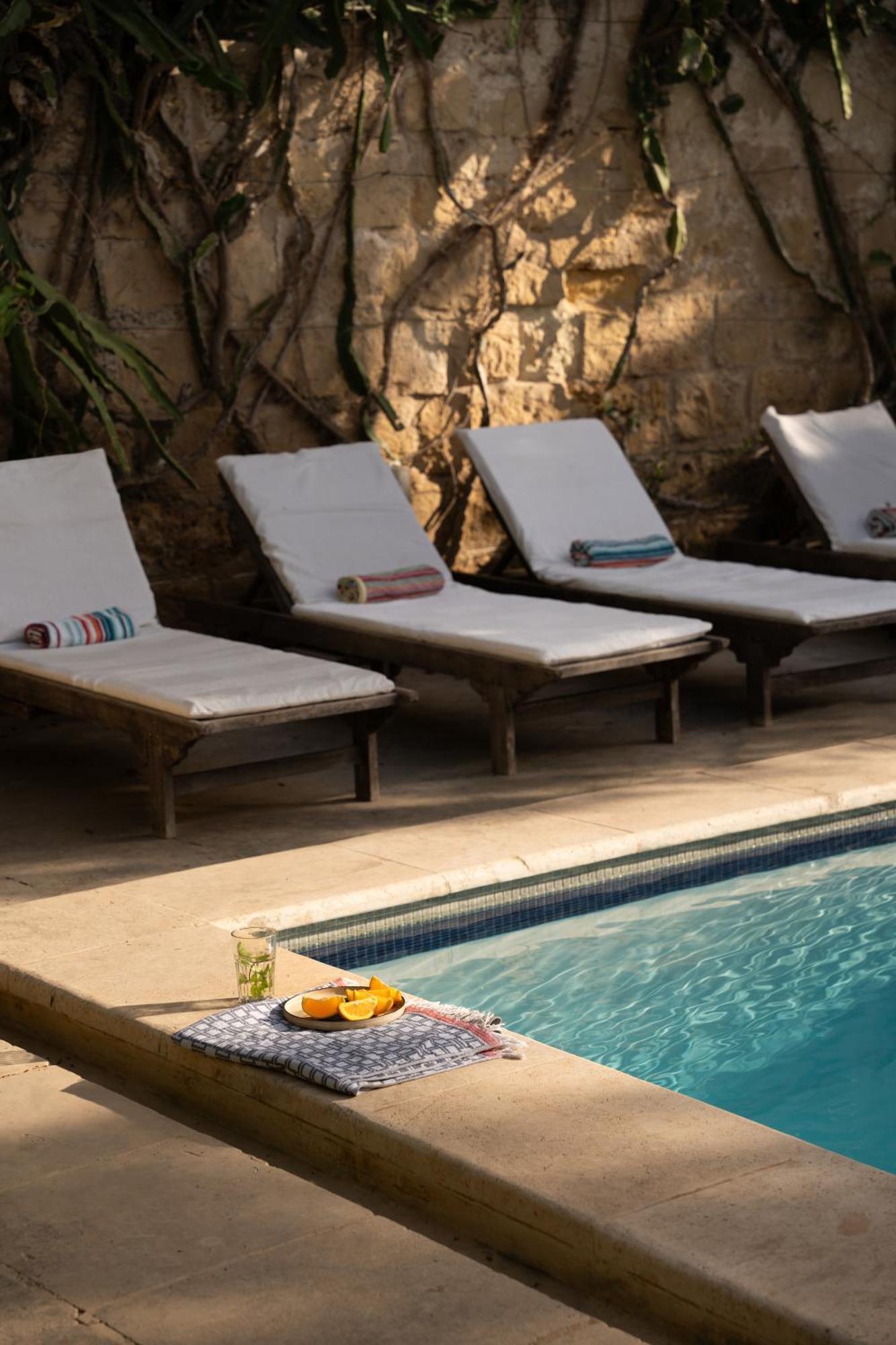 Casa San Rocco - Luxurious Grand 18Th C. Palace With Gardens & Pool Hal Ghaxiak Buitenkant foto