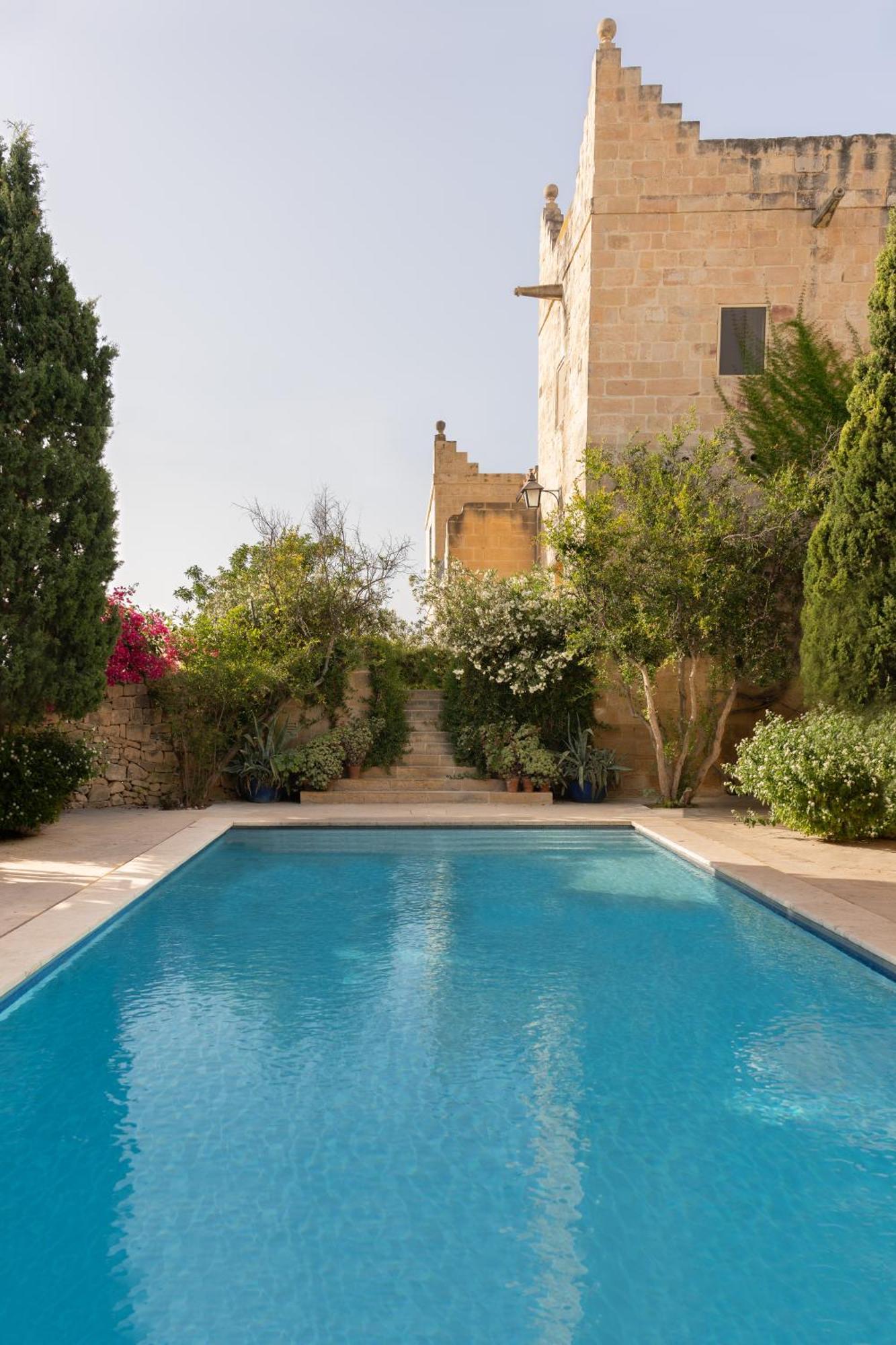 Casa San Rocco - Luxurious Grand 18Th C. Palace With Gardens & Pool Hal Ghaxiak Buitenkant foto